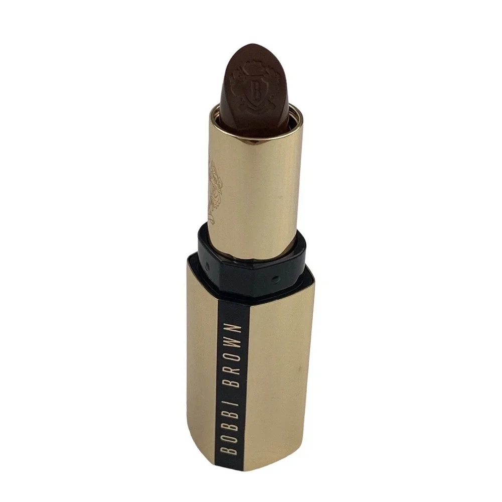 Bobbi Brown Luxe Lipstick 114 Brownstone (Cocoa) Long‎ Lasting Limited Edition